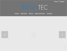 Tablet Screenshot of inovytec.com